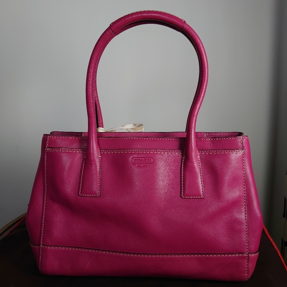 Coach F13675 Hampton Leather Bag *Authentic - Picture 3 of 6